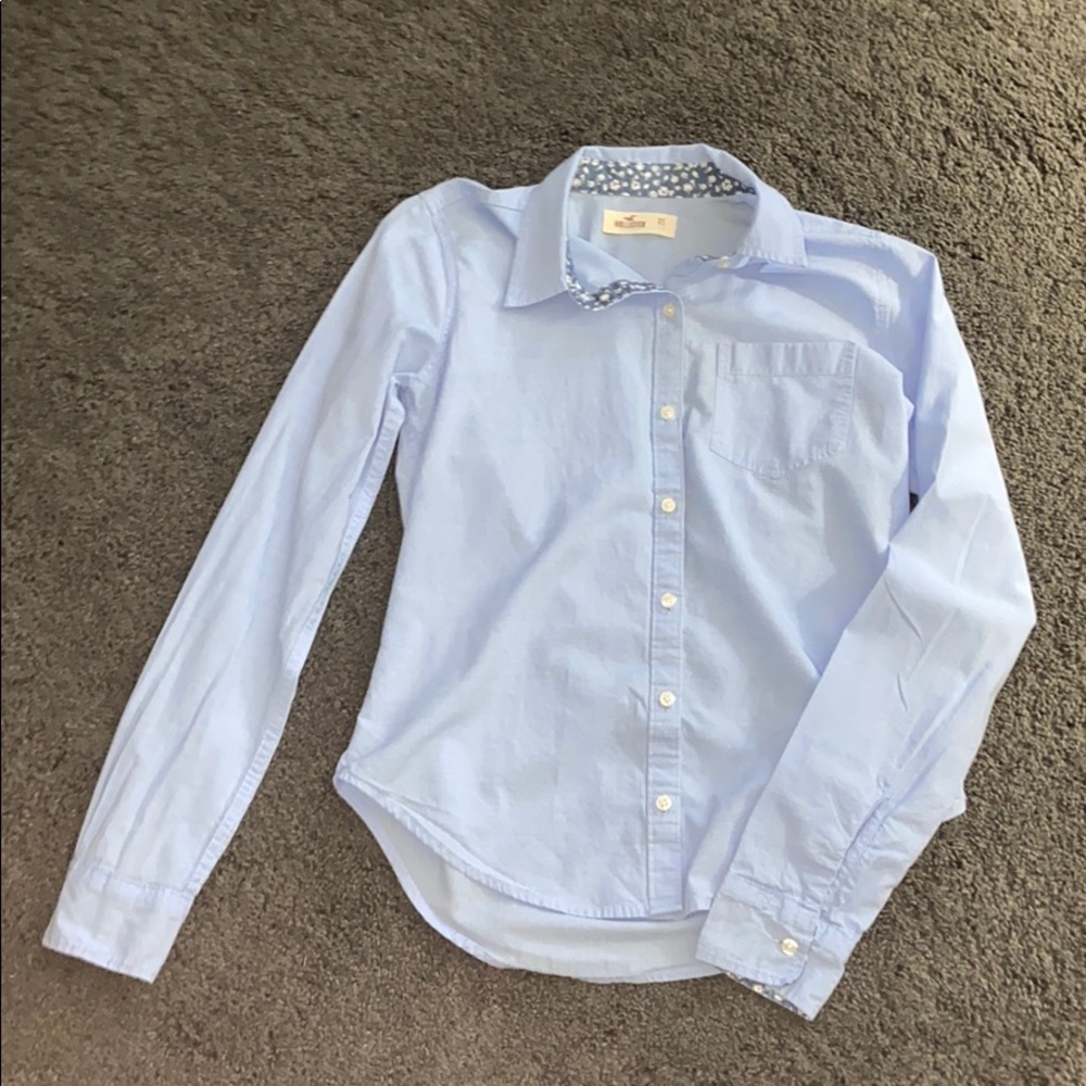 Hollister Button Up (Light Blue)